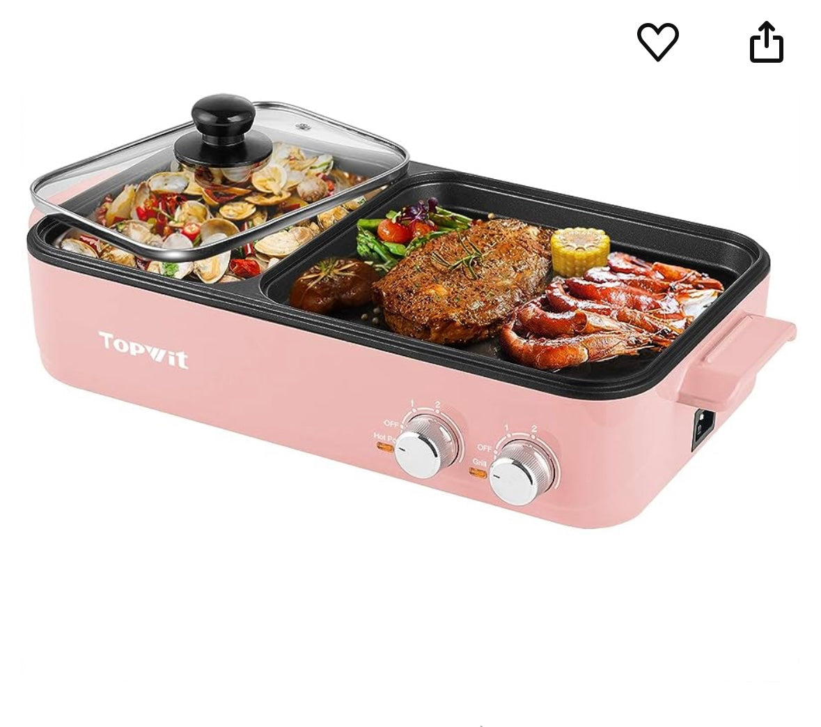 Hot Pot with Grill for Steak Hot Pot with Grill for Steak